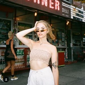 Brandy Melville Floral Bandeau